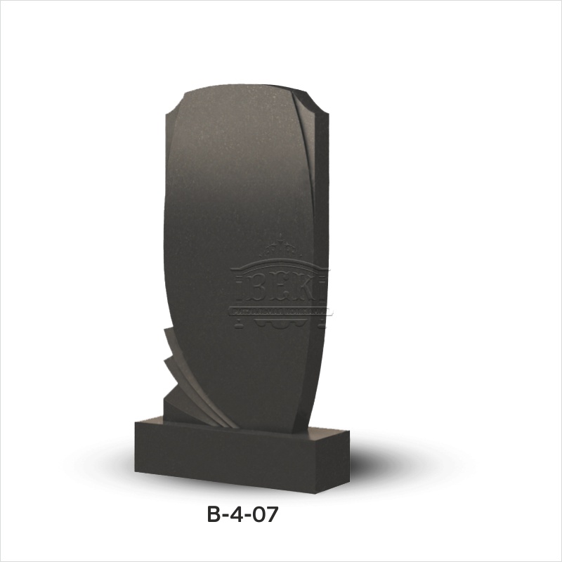 Вертикальный памятник из гранита В-4-07