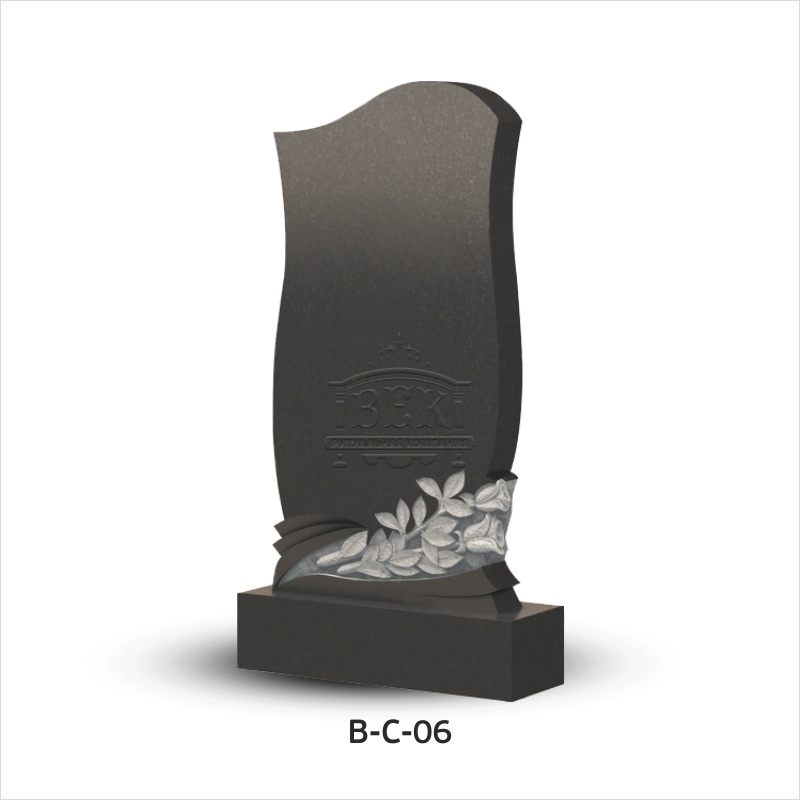 Вертикальный памятник из гранита В-С-06