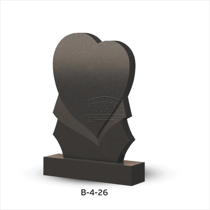 Вертикальный памятник из гранита В-4-26