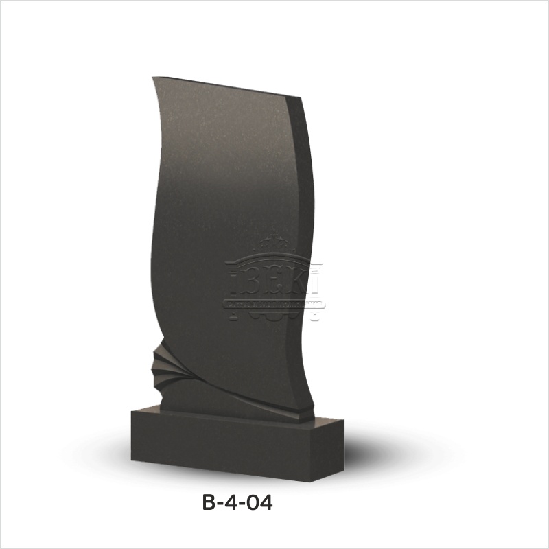 Вертикальный памятник из гранита В-4-04