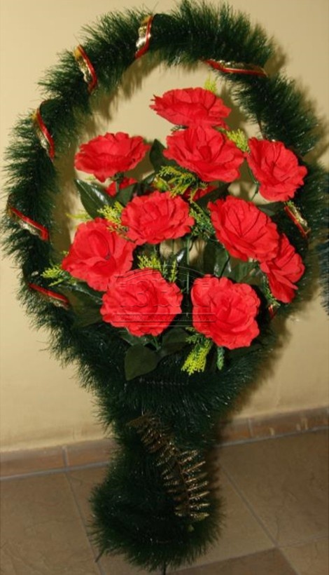Корзина Ваза (красные розы)