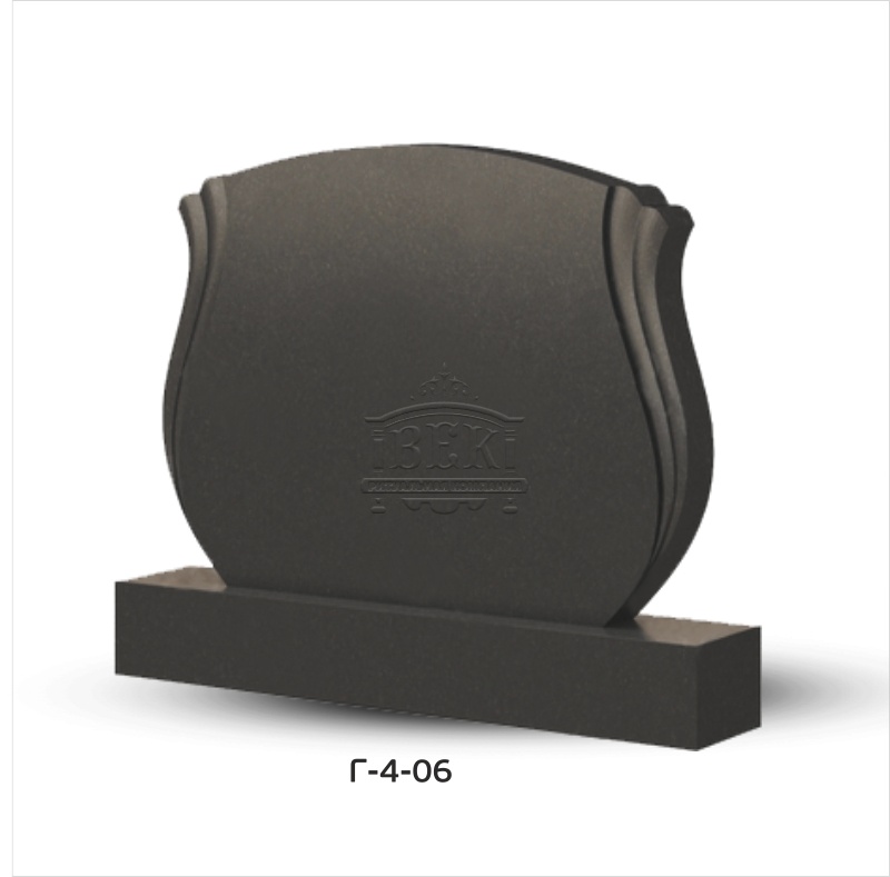 Горизонтальный памятник из гранита Г-4-06