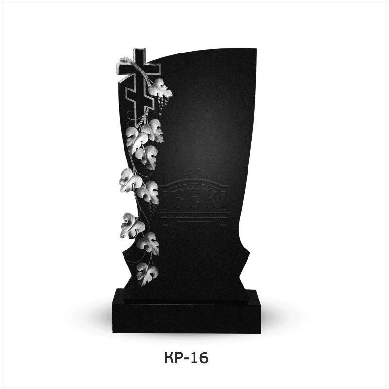 Памятник из гранита с крестом КР-16