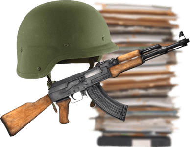 Подготовка пакета документов<br />военнослужащим