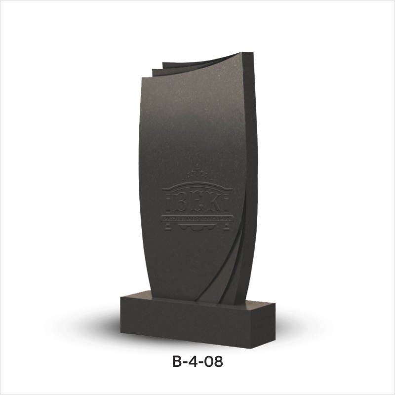 Вертикальный памятник из гранита В-4-08