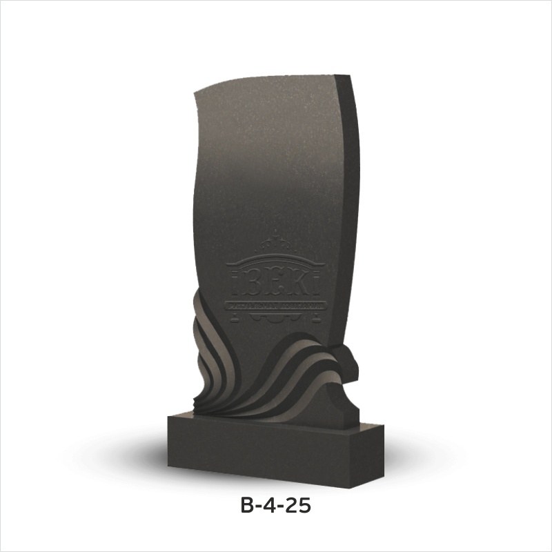 Вертикальный памятник из гранита В-4-25