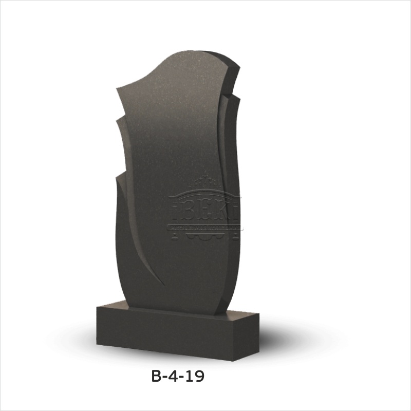 Вертикальный памятник из гранита В-4-19
