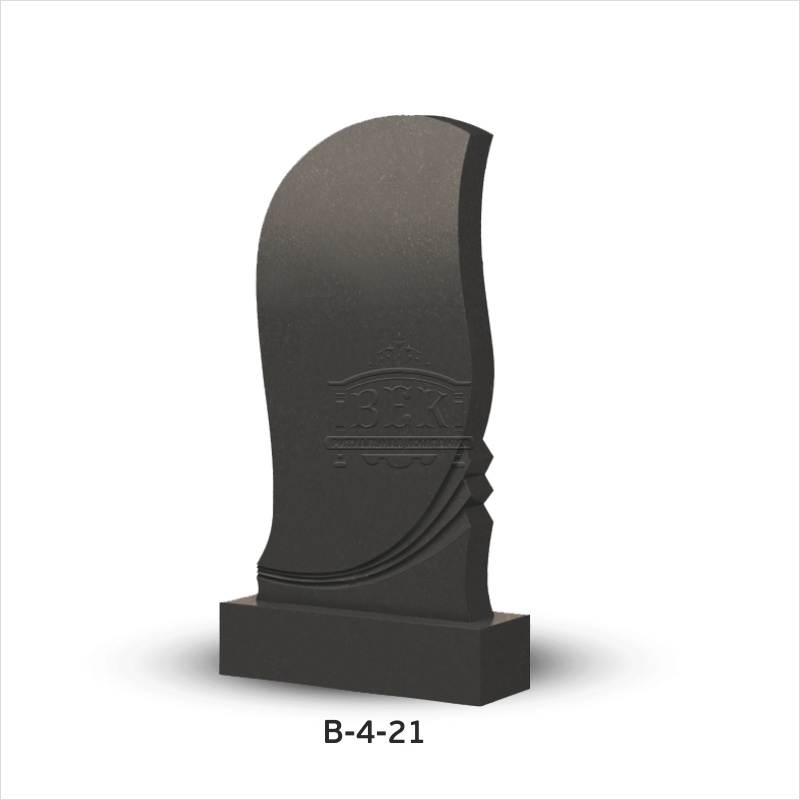 Вертикальный памятник из гранита В-4-21
