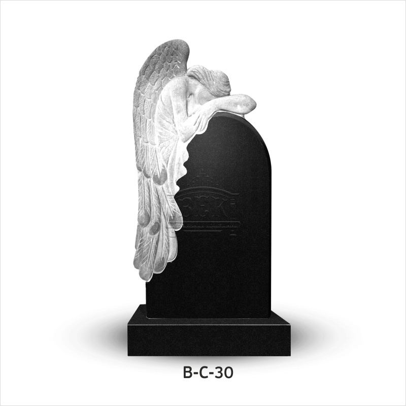 Вертикальный памятник из гранита В-С-30