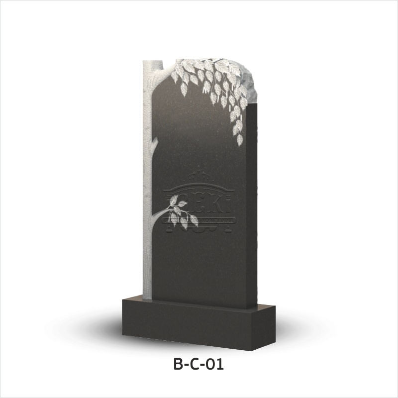Вертикальный памятник из гранита В-С-01