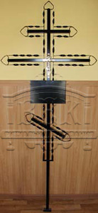 Крест металлический 3