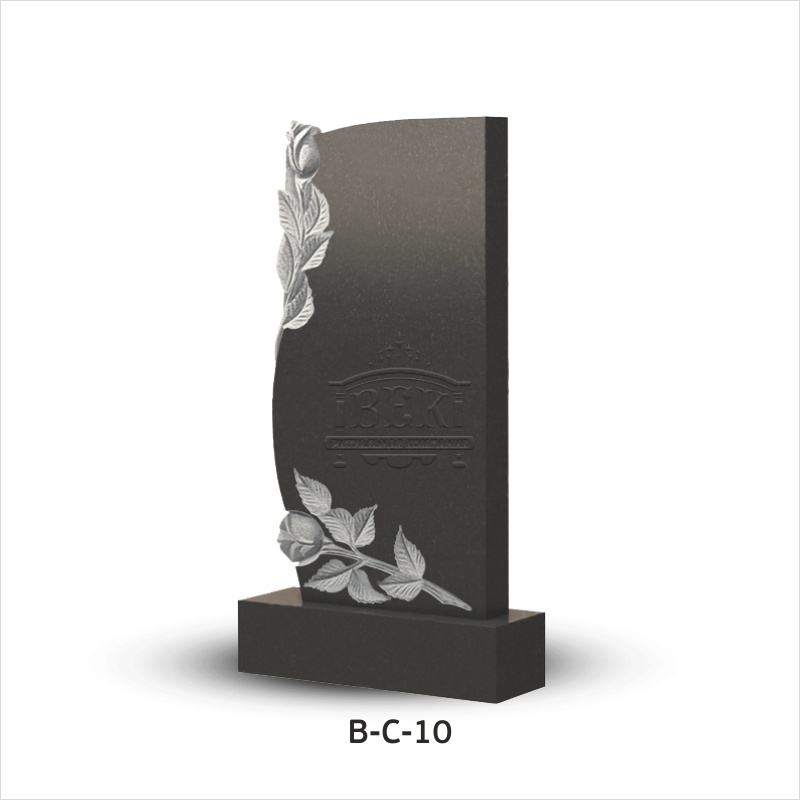 Вертикальный памятник из гранита В-С-10