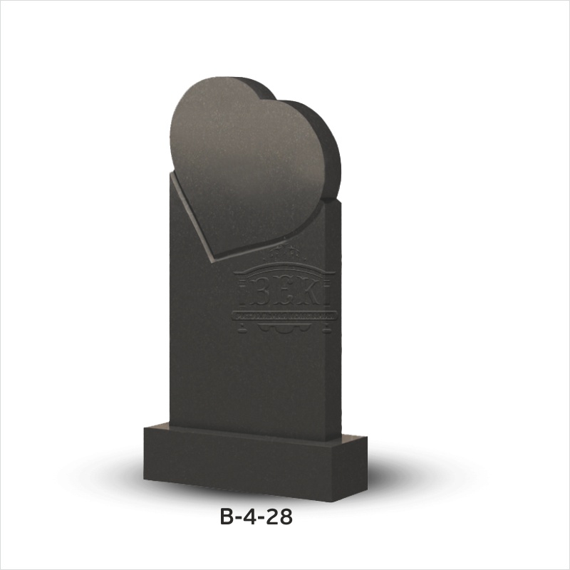 Вертикальный памятник из гранита В-4-28