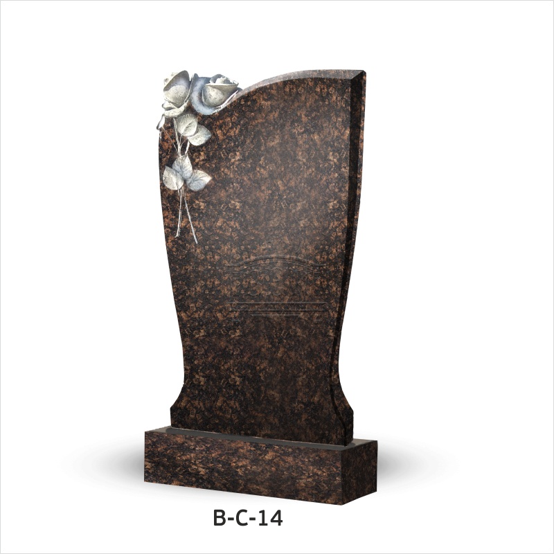Вертикальный памятник из гранита В-С-14
